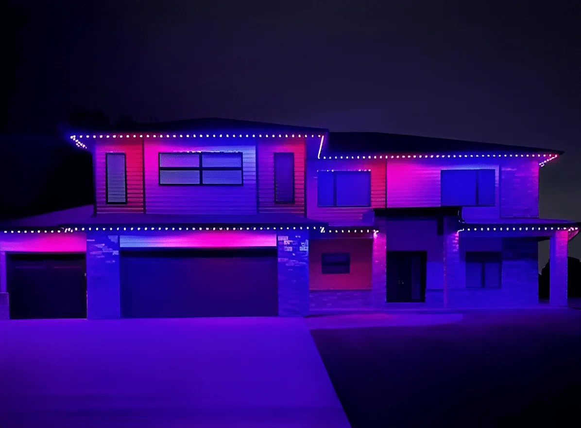 game day exterior lighting  Game day exterior lighting omaha ne